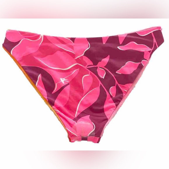 Maaji Reversible Bikini Bottom Sunrise Dye Sublimity Classic Womens L Floral - Picture 4 of 11